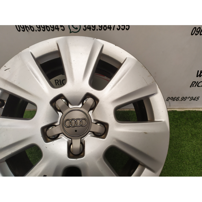 8P0601025BJ ART.25882 1 CERCHIO IN LEGA DA 16 5 FORI USATO AUDI A3 8P 1.9 (2008/2013) 2009 