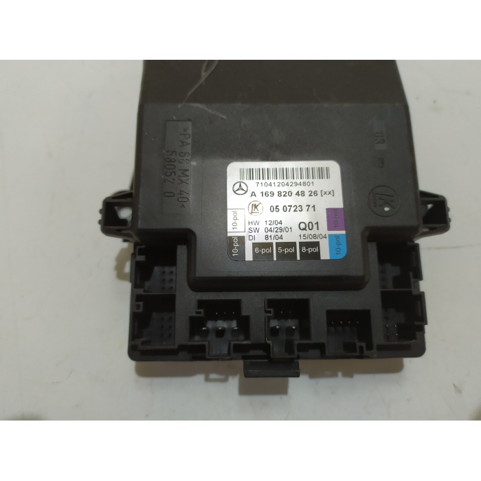A1698204826 CENTRALINA PORTA POSTERIORE DESTRO DX USATO MERCEDES CLASSE A (W169) A 180 (2004\2012)