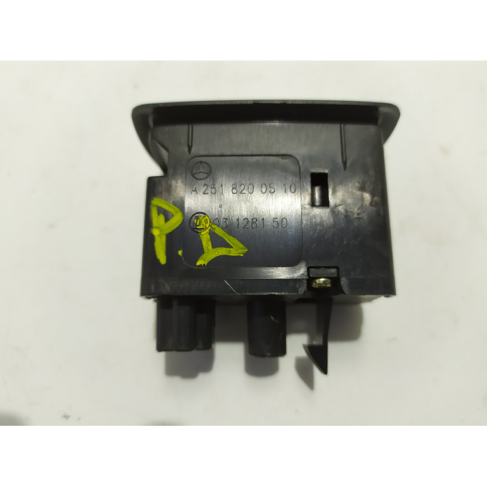 A2518200510 PULSANTE ALZAVETRO POSTERIORE DESTRO \ SINISTRO USATO MERCEDES CLASSE A (W169) A180