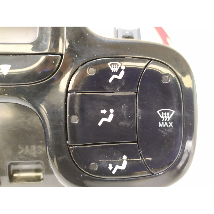 735536764 CENTRALINA GRUPPO COMANDI CLIMA A\C AUTOMATICO USATO FIAT PANDA (312\319) 1.3 (DAL 2012 IN POI >)