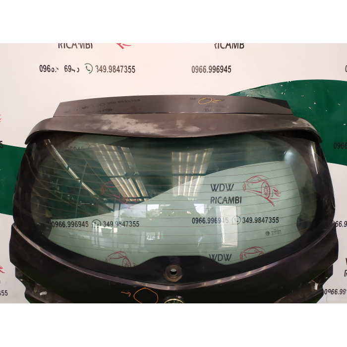 PORTELLONE COFANO BAULE POSTERIORE POST USATO NERO ALFA ROMEO 147 1.6 (2000\2010)