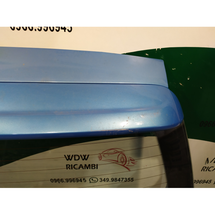 PORTELLONE COFANO BAULE POSTERIORE POST USATO COMPLETO CHEVROLET MATIZ 800 (2005\2010)
