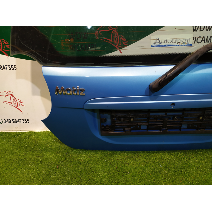 PORTELLONE COFANO BAULE POSTERIORE POST USATO COMPLETO CHEVROLET MATIZ 800 (2005\2010)
