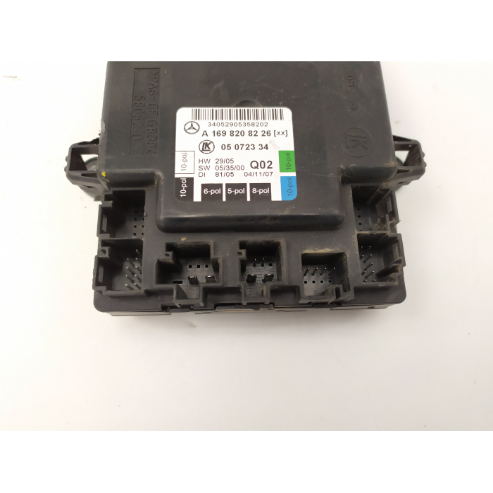 A1698208226 CENTRALINA PORTA ANTERIORE DESTRO DX USATO MERCEDES CLASSE A (W169) 180 CDI (2004\2012) 