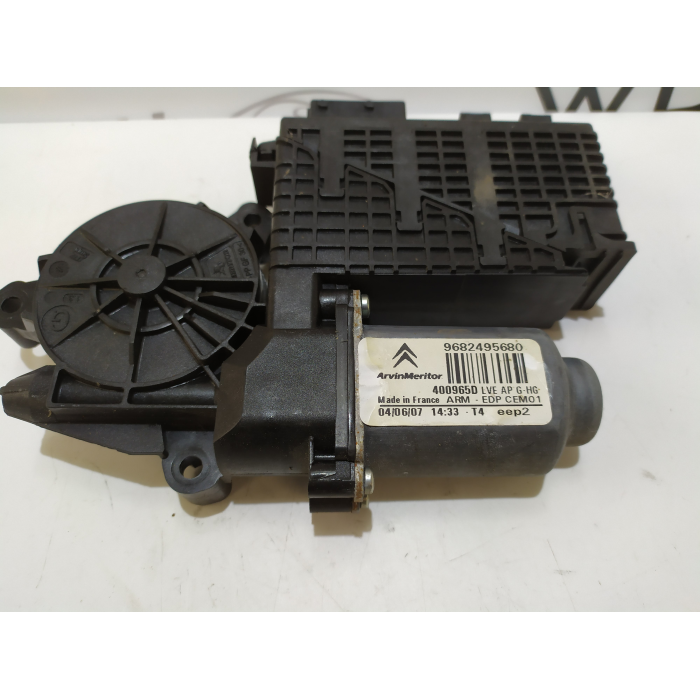9682495680 MOTORINO ALZAVETRO PORTA ANTERIORE SINISTRO SX USATO CITROEN C4 PICASSO (2006\2013)