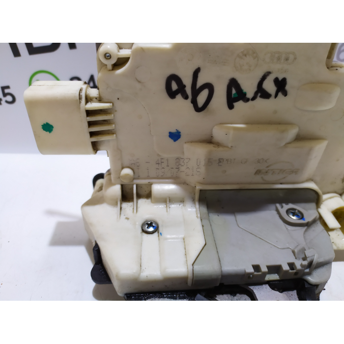 4F1837015E SERRATURA CHIUSURA PORTA ANTERIORE SINISTRO SX USATO AUDI A6 (C6) (2004\2011) 