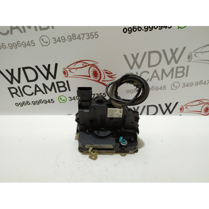 55701964 SERRATURA PORTA ANTERIORE DESTRO DX USATO FIAT GRANDE PUNTO (199) (2005\2011)
