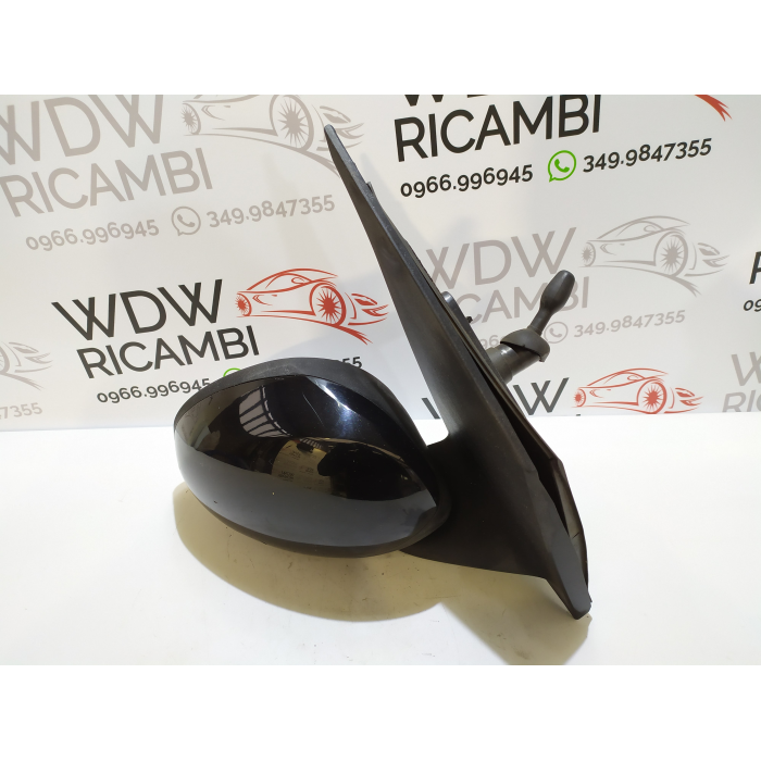 87910-0H010 SPECCHIO SPECCHIETTO MANUALE LATO DESTRO DX USATO PEUGEOT 107 1.0 (2005\2014) 