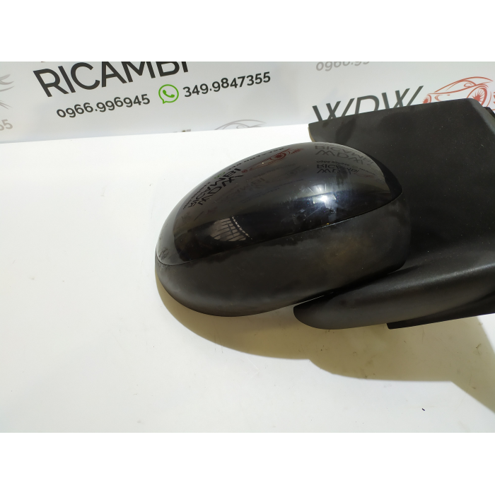 87910-0H010 SPECCHIO SPECCHIETTO MANUALE LATO DESTRO DX USATO PEUGEOT 107 1.0 (2005\2014) 