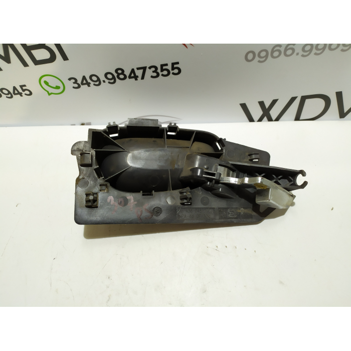 9643604577 MANIGLIA INTERNA PORTA POSTERIORE SINISTRO SX USATO PEUGEOT 307 2.0 (2001\2009) 