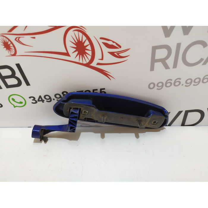 MANIGLIA ESTERNA PORTA ANTERIORE DESTRO DX USATO BLU FIAT PUNTO (188) 1.3 (2003\2007)