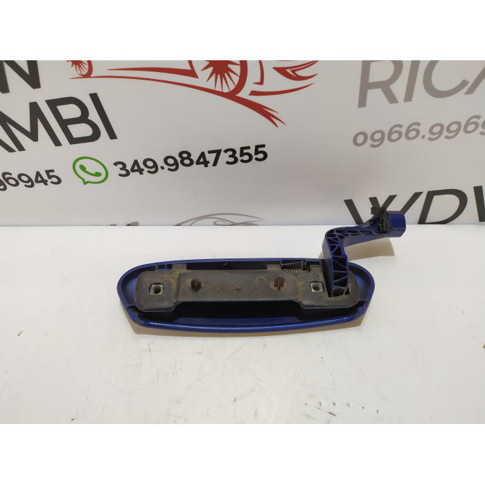 MANIGLIA ESTERNA PORTA ANTERIORE DESTRO DX USATO BLU FIAT PUNTO (188) 1.3 (2003\2007)