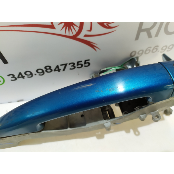 MANIGLIA ESTERNA APRI PORTA ANTERIORE SINISTRO SX USATO PEUGEOT 207 1.6 HDI (2006\2015) 