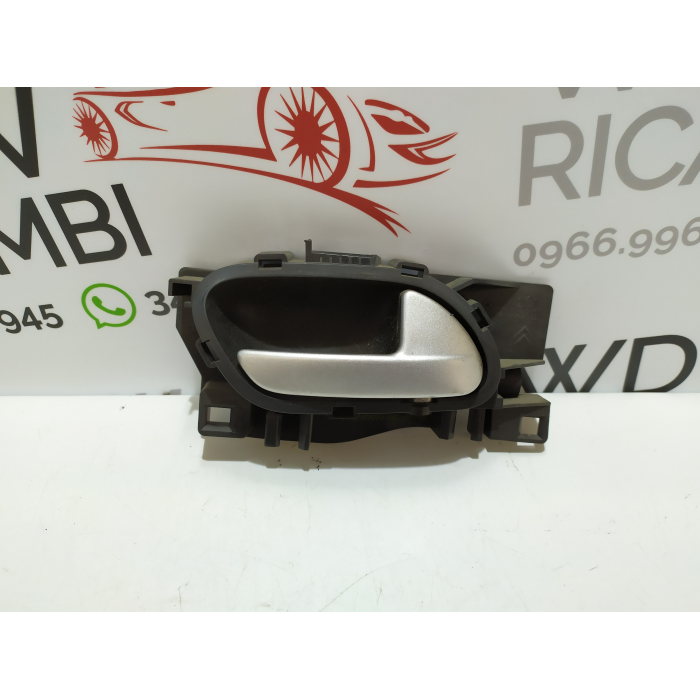 96802455VV MANIGLIA INTERNA APRI PORTA ANTERIORE DESTRO DX USATO PEUGEOT 207 1.6 HDI (2006\2015) 