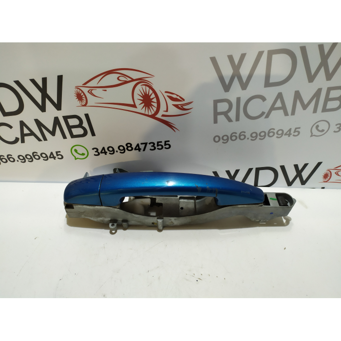 MANIGLIA ESTERNA APRI PORTA POSTERIORE DESTRO DX USATO PEUGEOT 207 1.6 HDI (2006\2015) 