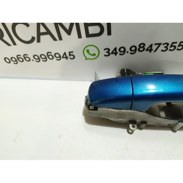 MANIGLIA ESTERNA APRI PORTA POSTERIORE DESTRO DX USATO PEUGEOT 207 1.6 HDI (2006\2015) 
