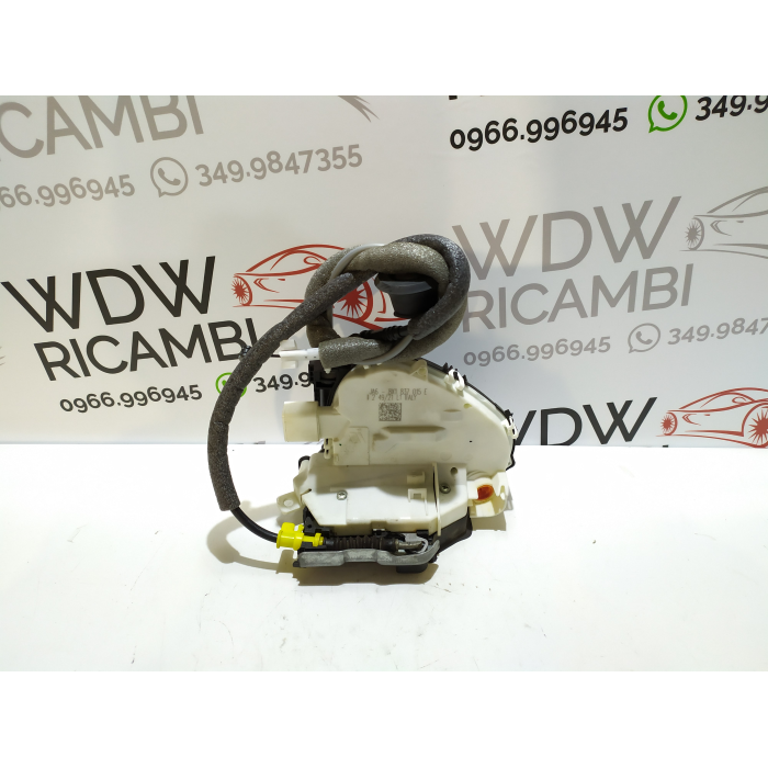 8X1837015E SERRATURA CHIUSURA PORTA ANTERIORE SINISTRO SX USATO AUDI Q5 (FY) RESTYLING ANNO 2018