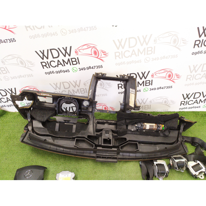 A1696800787 KIT AIRBAG CRUSCOTTO USATO MERCEDES CLASSE A (W169) 2.0 (2004\2012) 