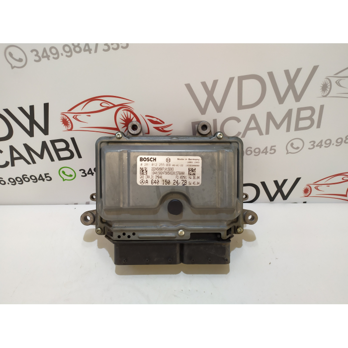 A6401502479 CENTRALINA MOTORE BOSCH USATO MERCEDES CLASSE A (W169) 2.0 (2004\2012)