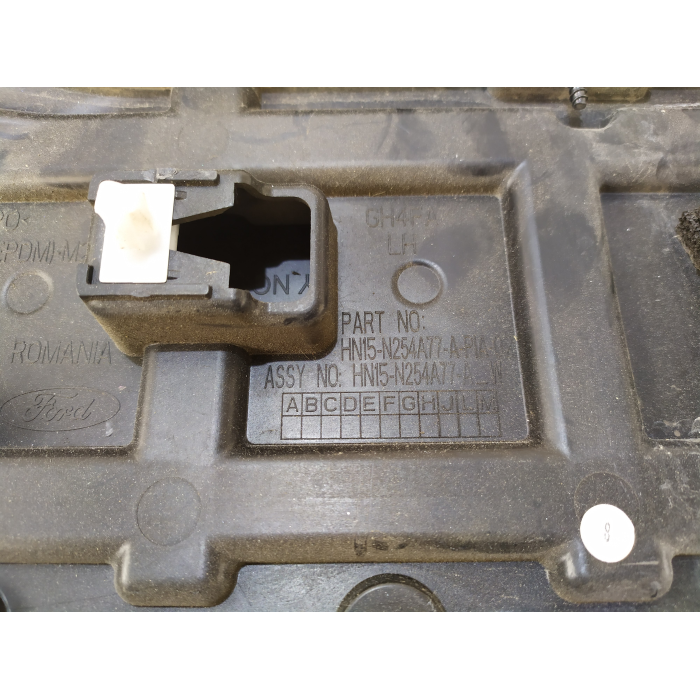HN15-N254A77-A MASCHERINA CORNICE PORTA POSTERIORE SINISTRO SX USATO FORD ECOSPORT 2° (DAL 2012 IN POI >)