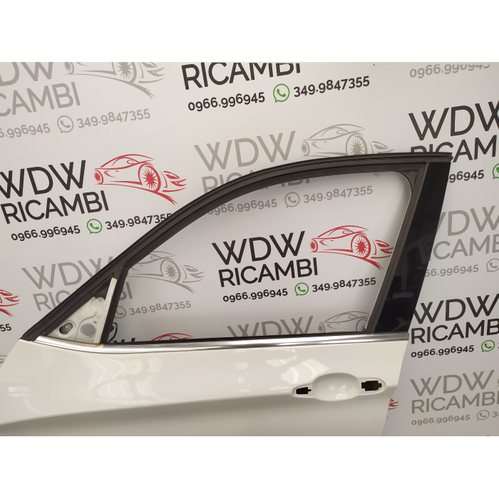 PORTA PORTIERA SPORTELLO ANTERIORE SINISTRO SX USATO BIANCO BMW X3 F25 (2010\2017) 