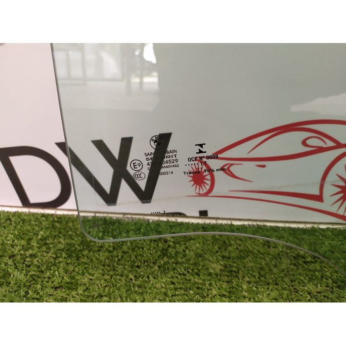 VETRO CRISTALLO SCENDENTE PORTA POSTERIORE SINISTRO SX USATO BMW X3 F25 (2010\2017) 