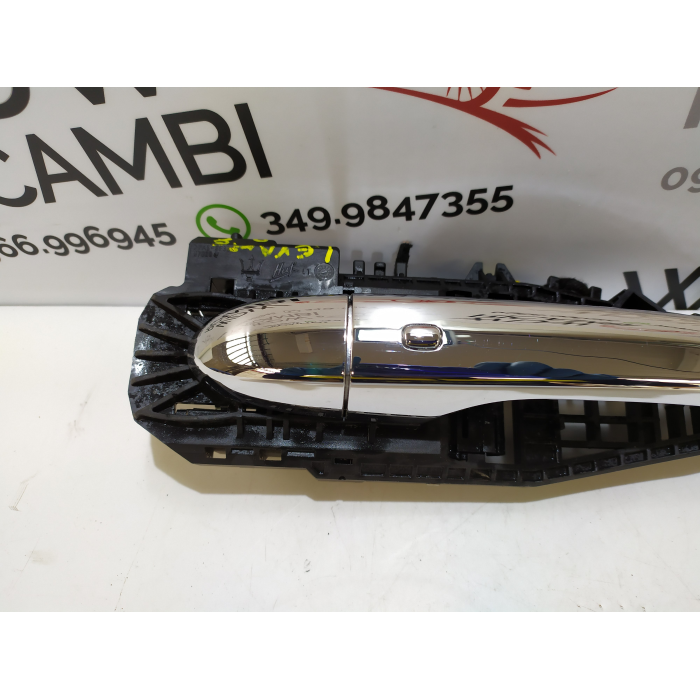 MANIGLIA ESTERNA CROMATA APRI PORTA POSTERIORE SINISTRO SX USATO MASERATI LEVANTE (DAL 2016 IN POI>)