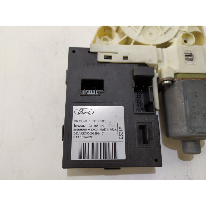 981406-110 MOTORINO ALZAVETRO PORTA ANTERIORE DESTRO DX USATO FORD FOCUS SW 1.6 (2004\2011)