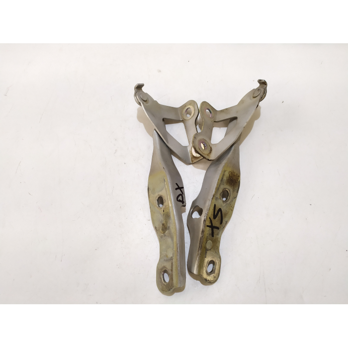 COPPIA CERNIERA CERNIERE COFANO ANTERIORE ANT USATO CHEVROLET MATIZ 800 (2005\2010) 2009 