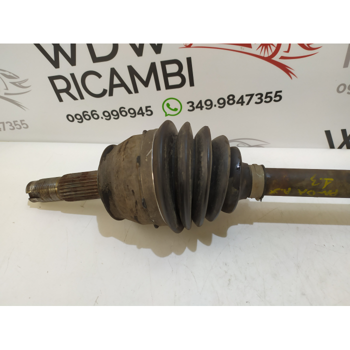 SEMIASSE SEMIASSI LATO ANTERIORE SINISTRO SX USATO FIAT PANDA (312\319) 1.3 (DAL 2012 IN POI >)