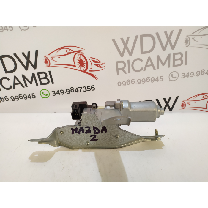 MOTORINO TERGICRISTALLO TERGILUNOTTO PORTELLONE POSTERIORE POST USATO MAZDA 2 DE\B (2007\2014)