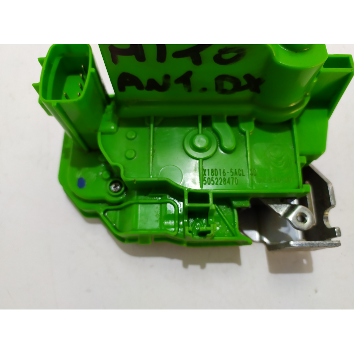 505228470 SERRATURA CHIUSURA PORTA ANTERIORE DESTRO DX USATO ALFA ROMEO MITO 1.3 (2008\2018) 2011 