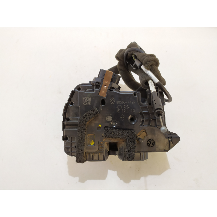805034742R SERRATURA CHIUSURA USATO POSTERIORE SINISTRO SX RENAULT CAPTUR (J5) (2013\2019) 2018