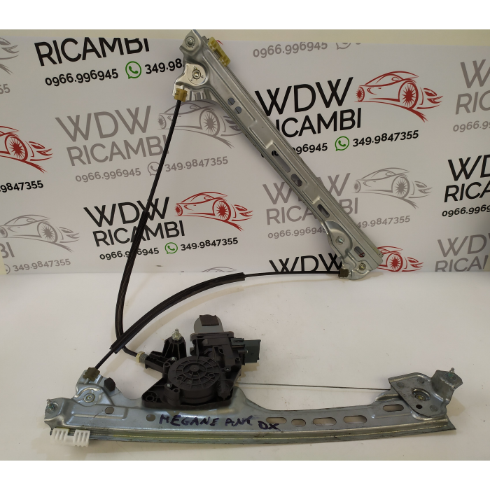402777D ALZAVETRO ELETTRICO PORTA ANTERIORE DESTRO DX USATO RENAULT MEGANE 4° (DAL 2015 IN POI >)