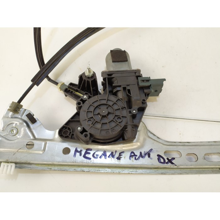 402777D ALZAVETRO ELETTRICO PORTA ANTERIORE DESTRO DX USATO RENAULT MEGANE 4° (DAL 2015 IN POI >)