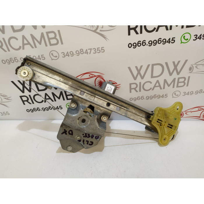 7008880R ALZAVETRO ELETTRICO PORTA POSTERIORE DESTRO DX USATO RENAULT CLIO IV (2012\2019) 