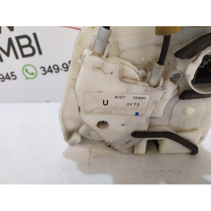 8J27C0440 SERRATURA CHIUSURA PORTA ANTERIORE DESTRO DX USATO MAZDA 2 DE\B (2007\2014)