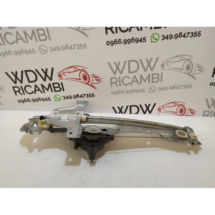 9829512080 ALZAVETRO ELETTRICO PORTA POSTERIORE SINISTRO SX USATO CITROEN C3 3° SERIE (DAL 2016>) 
