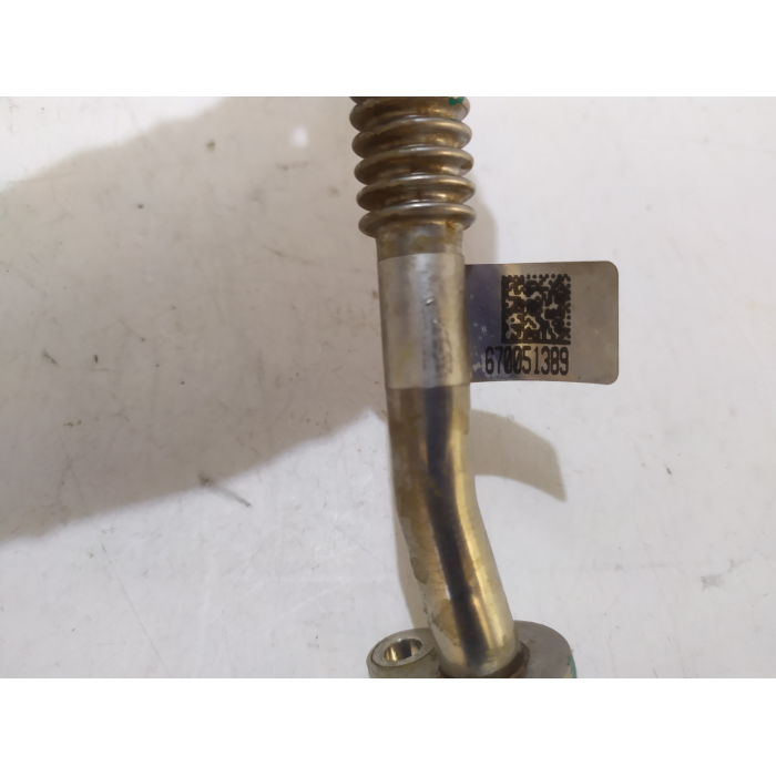 670051389 TUBO CONDOTTO OLIO TURBINA USATO ALFA ROMEO STELVIO Q4 QUADRIFOGLIO 2.9 (DAL 2016 IN POI >)