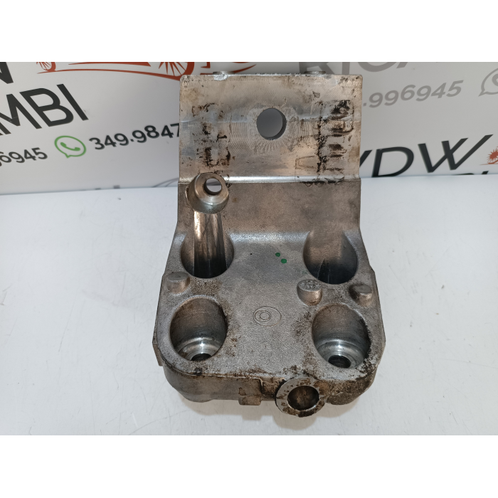 670051288 STAFFA MOTORE LATO SINISTRO SX USATO ALFA ROMEO STELVIO Q4 QUADRIFOGLIO 2.9 (DAL 2016 IN POI >)