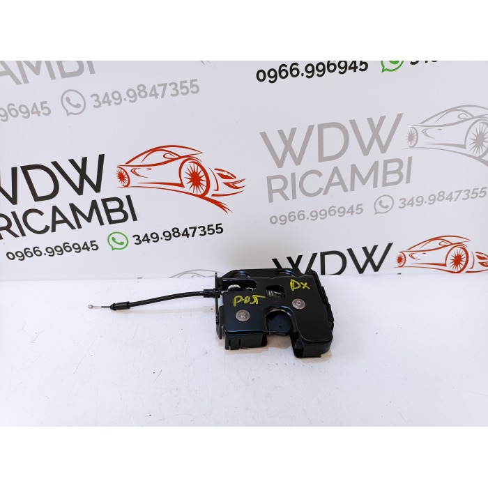 505564030 SERRATURA SCHIENALE POSTERIORE DESTRO DX USATO ALFA ROMEO STELVIO Q4 QUADRIFOGLIO 2.9 (DAL 2016 IN POI >)