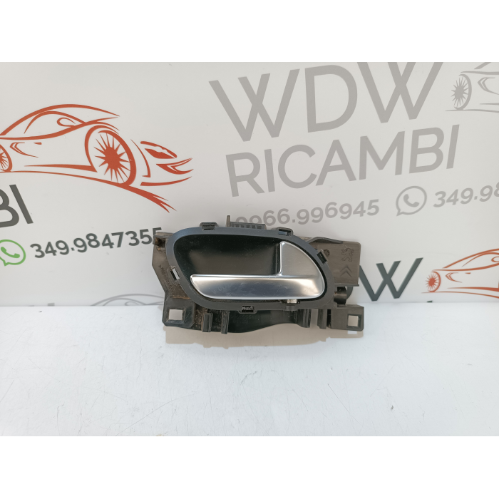 96555516VV MANIGLIA INTERNA APRI PORTA ANTERIORE DESTRO DX USATO PEUGEOT 208 1.4 (2012\2019) 