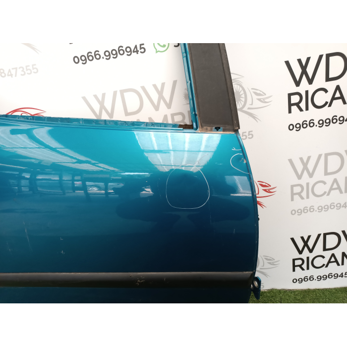 PORTA PORTIERA SPORTELLO LATO POSTERIORE DESTRO DX USATO BLU PEUGEOT 207 (2006\2015)