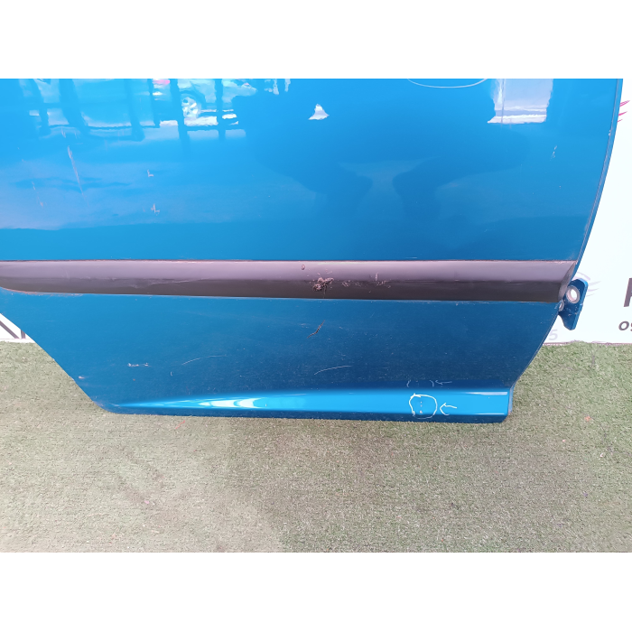 PORTA PORTIERA SPORTELLO LATO POSTERIORE DESTRO DX USATO BLU PEUGEOT 207 (2006\2015)
