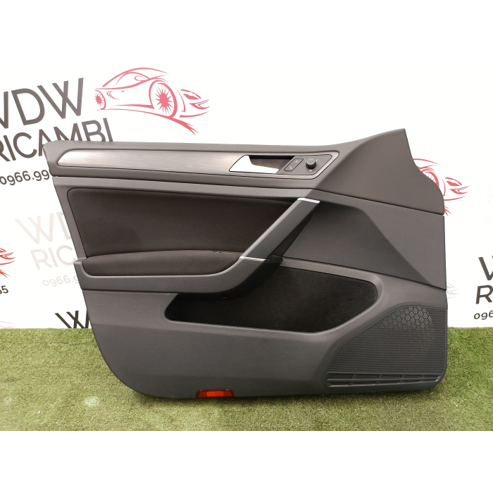 5G4867011 PANNELLO RIVESTIMENTO PORTA ANTERIORE SINISTRO SX USATO VW GOLF VII 7 1.6 TDI (2012\2019) 