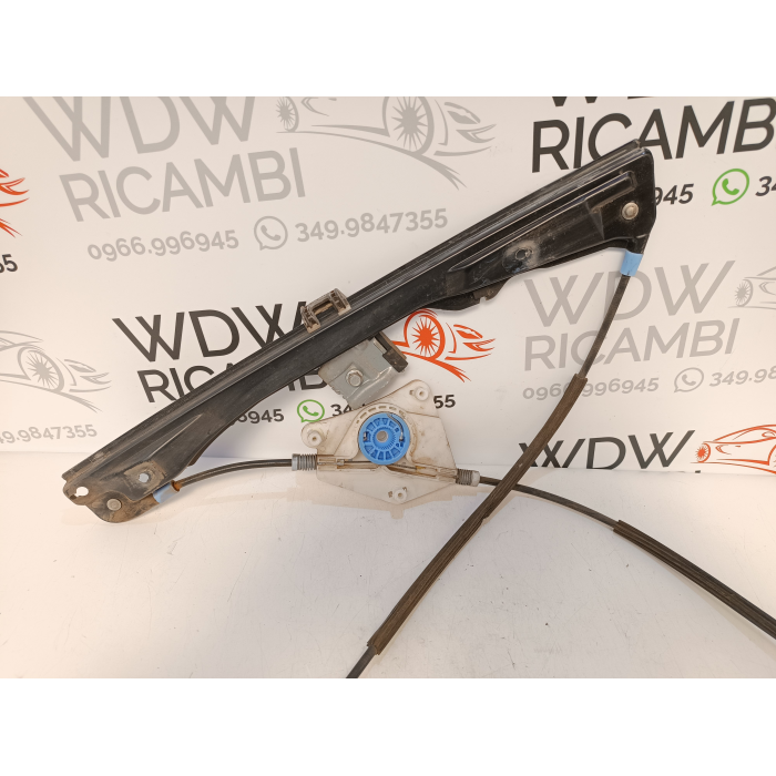 MECCANISMO ALZAVETRO PORTA ANTERIORE DESTRO DX USATO SEAT IBIZA 1.4 TDI (2002\2009) 2008