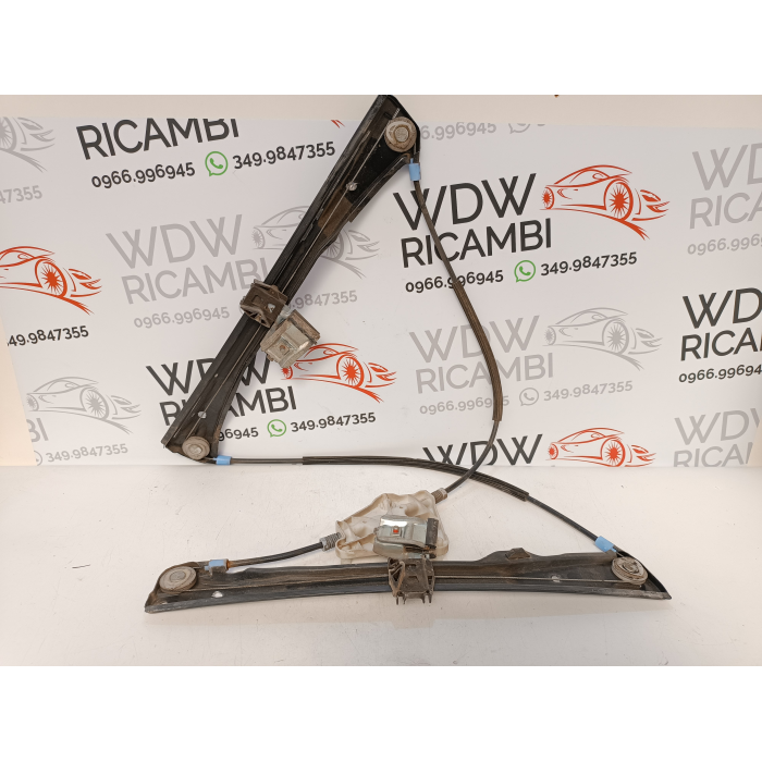 MECCANISMO ALZAVETRO PORTA ANTERIORE DESTRO DX USATO SEAT IBIZA 1.4 TDI (2002\2009) 2008