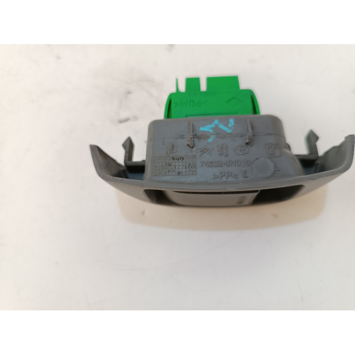 74232-0H010 PULSANTE ALZAVETRO PORTA ANTERIORE SINISTRO SX USATO PEUGEOT 107 1.0 (2005\2014) 2009