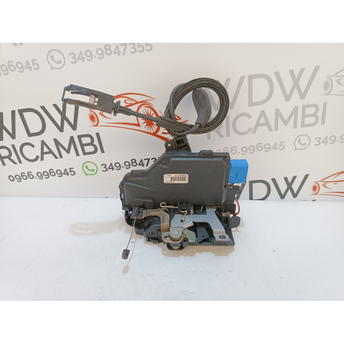 3D1837016 SERRATURA CHIUSURA PORTA ANTERIORE DESTRO DX USATO VW GOLF PLUS (2004\2014)
