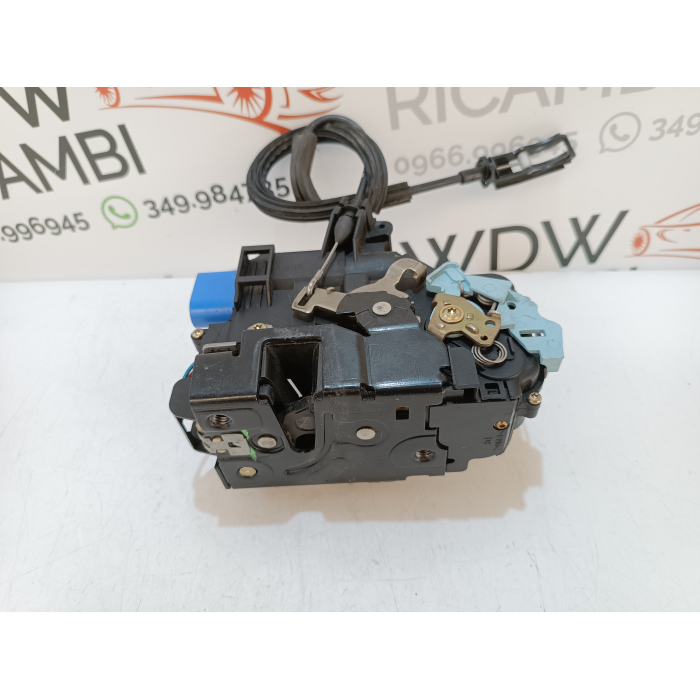 3D1837016 SERRATURA CHIUSURA PORTA ANTERIORE DESTRO DX USATO VW GOLF PLUS (2004\2014)
